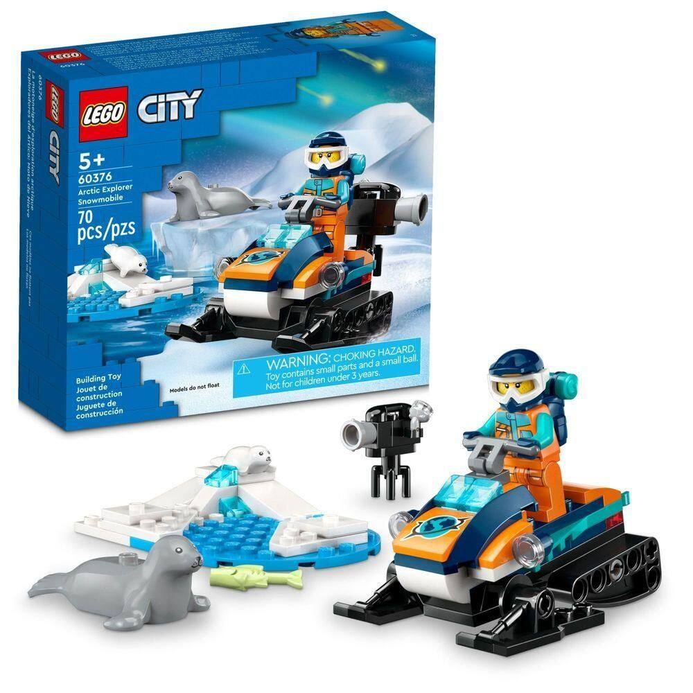 Lego City Arctic Explorer Snowmobile 60376 | Casas Bahia