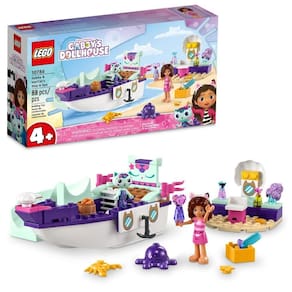 Lego Casa Da Gabby: Barco E Spa Da Gabby E Mercat, Brinquedo 4+