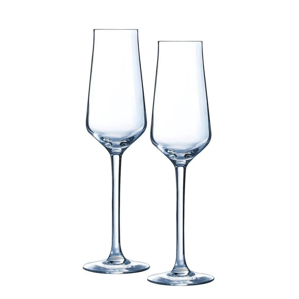 Kit 2 Taças Arcoroc Espumante Chef Sommelier Reveal Up 210ml