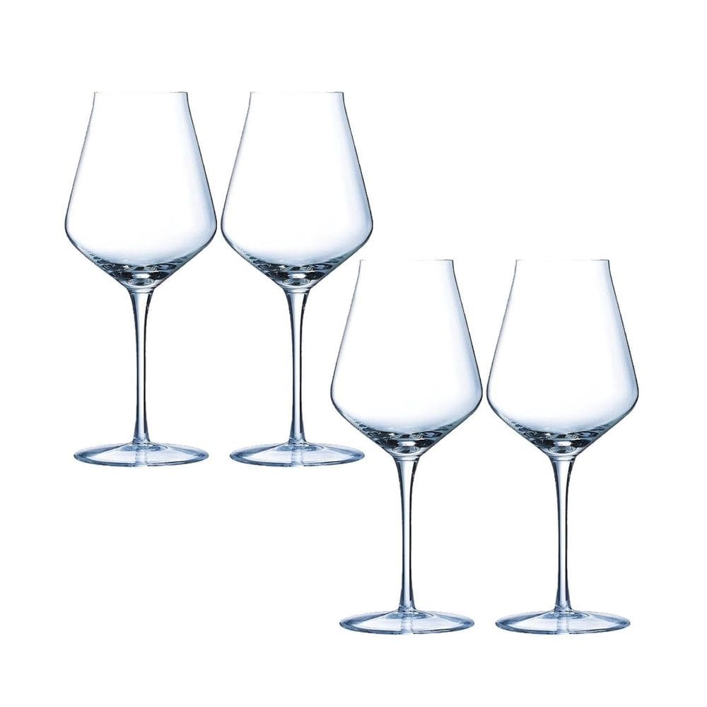 Kit 4 Taças de Vinho Arcoroc Chef & Sommelier Soft 400ml