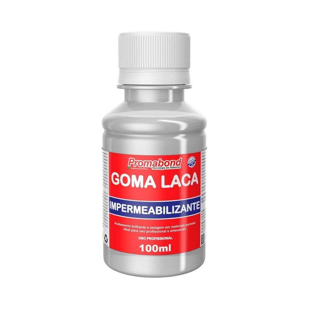 Produto Para Artesanato Goma Laca Incolor 100ml
