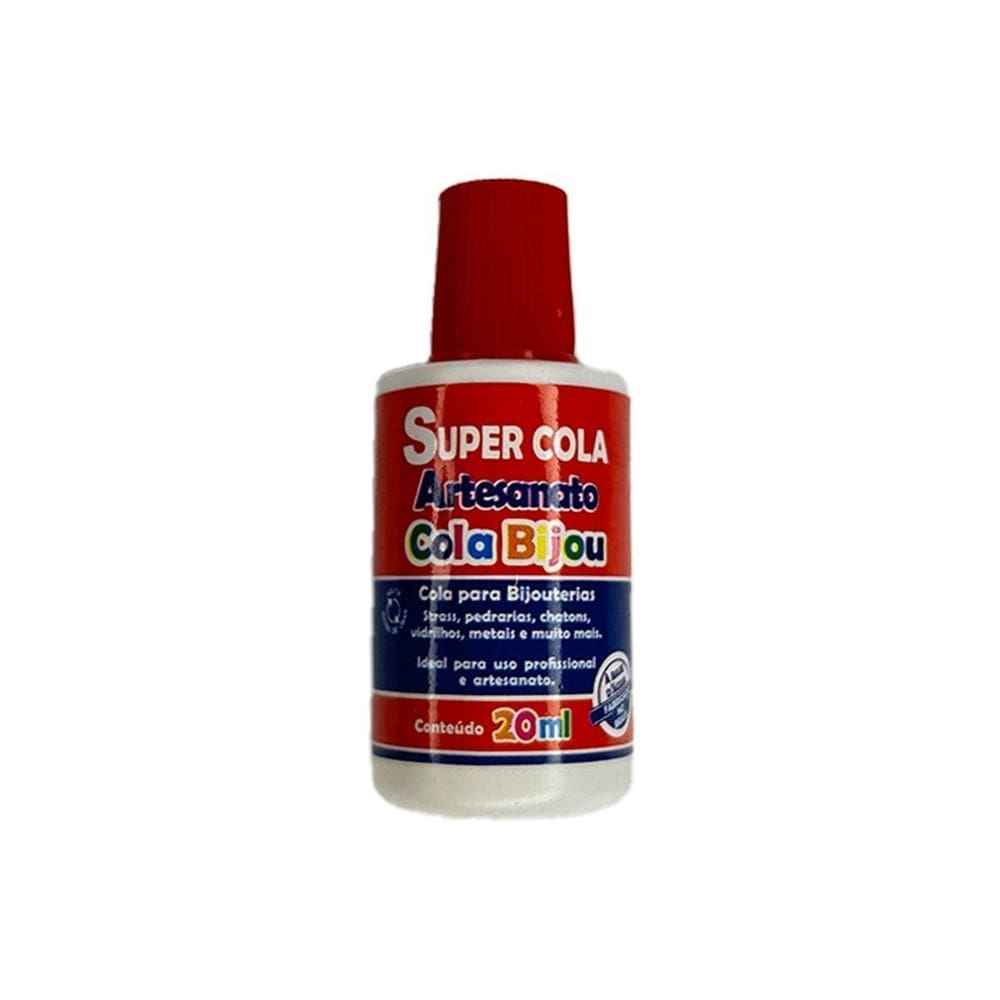Cola Legítima Artesanato Strass Chaton Pérola Pedrarias 20ml