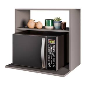Suporte Aéreo Multiuso Para Forno Micro-Ondas Luara 60cm Grafite - Desk Design