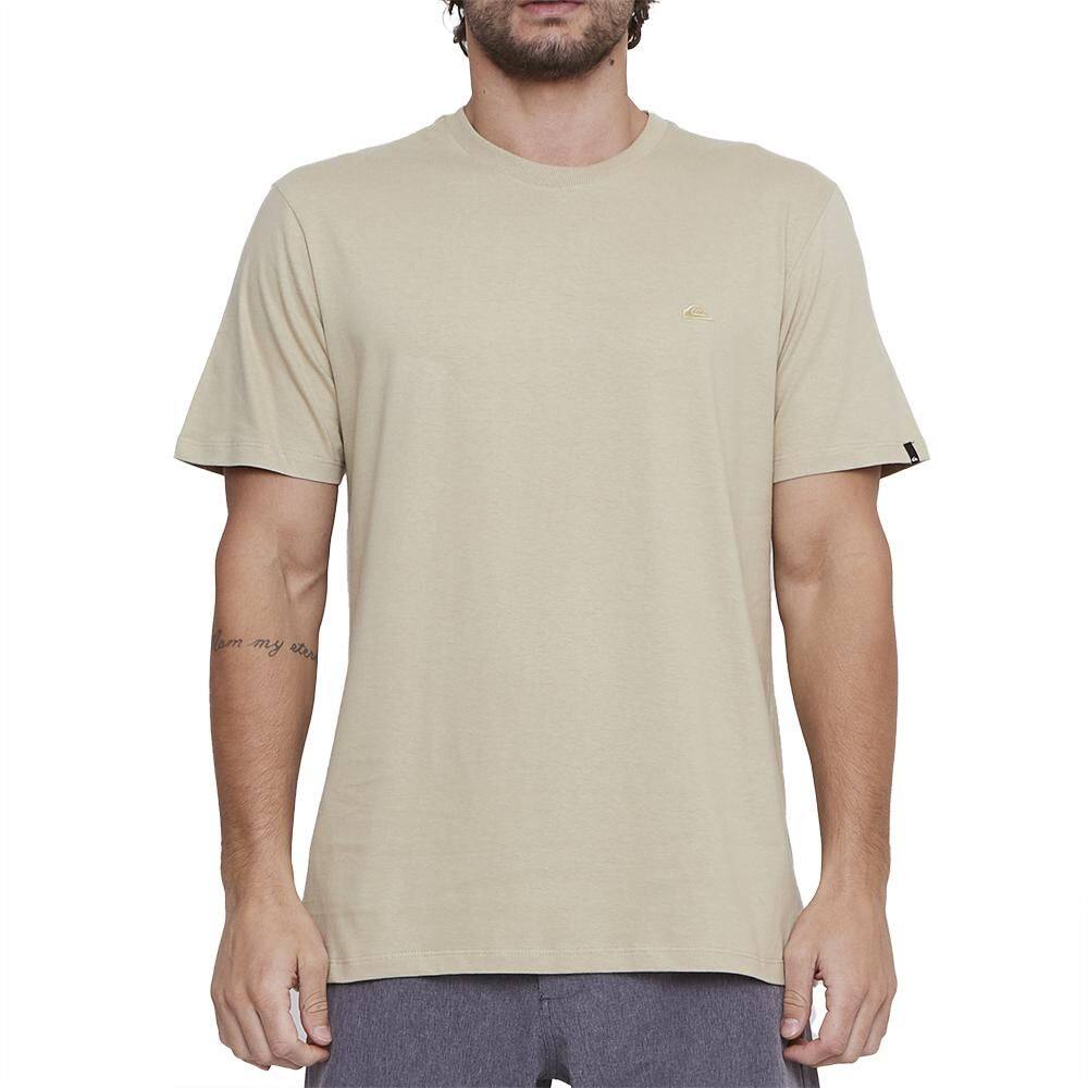 Camiseta Quiksilver Embroidery Color SM25 Masculina Caqui