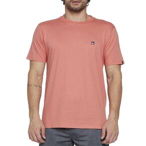 Camiseta Quiksilver Transfer Square Color S25 Vermelho Claro
