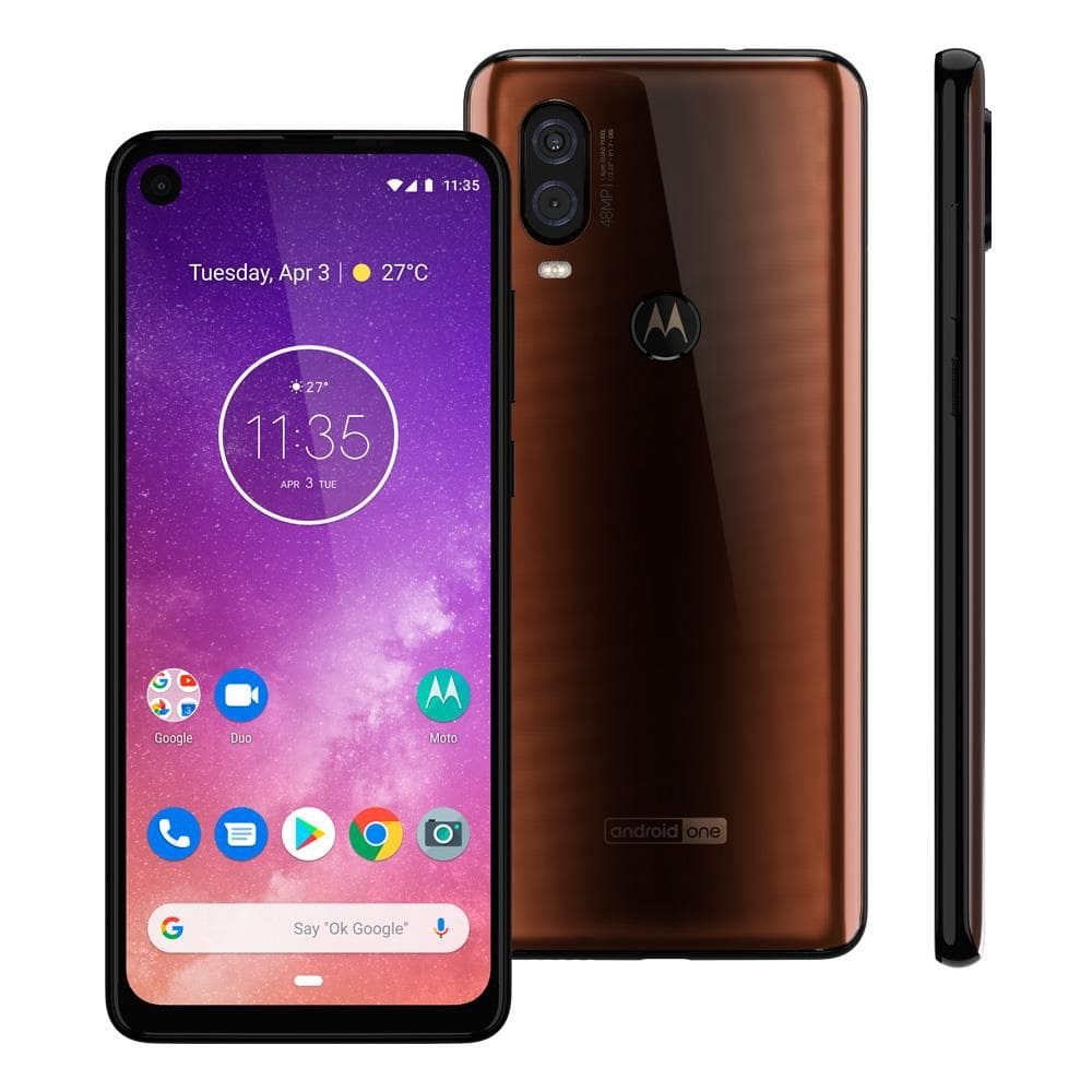 REEMBALADO: Motorola One Vision XT1970-1 128GB | Casas Bahia