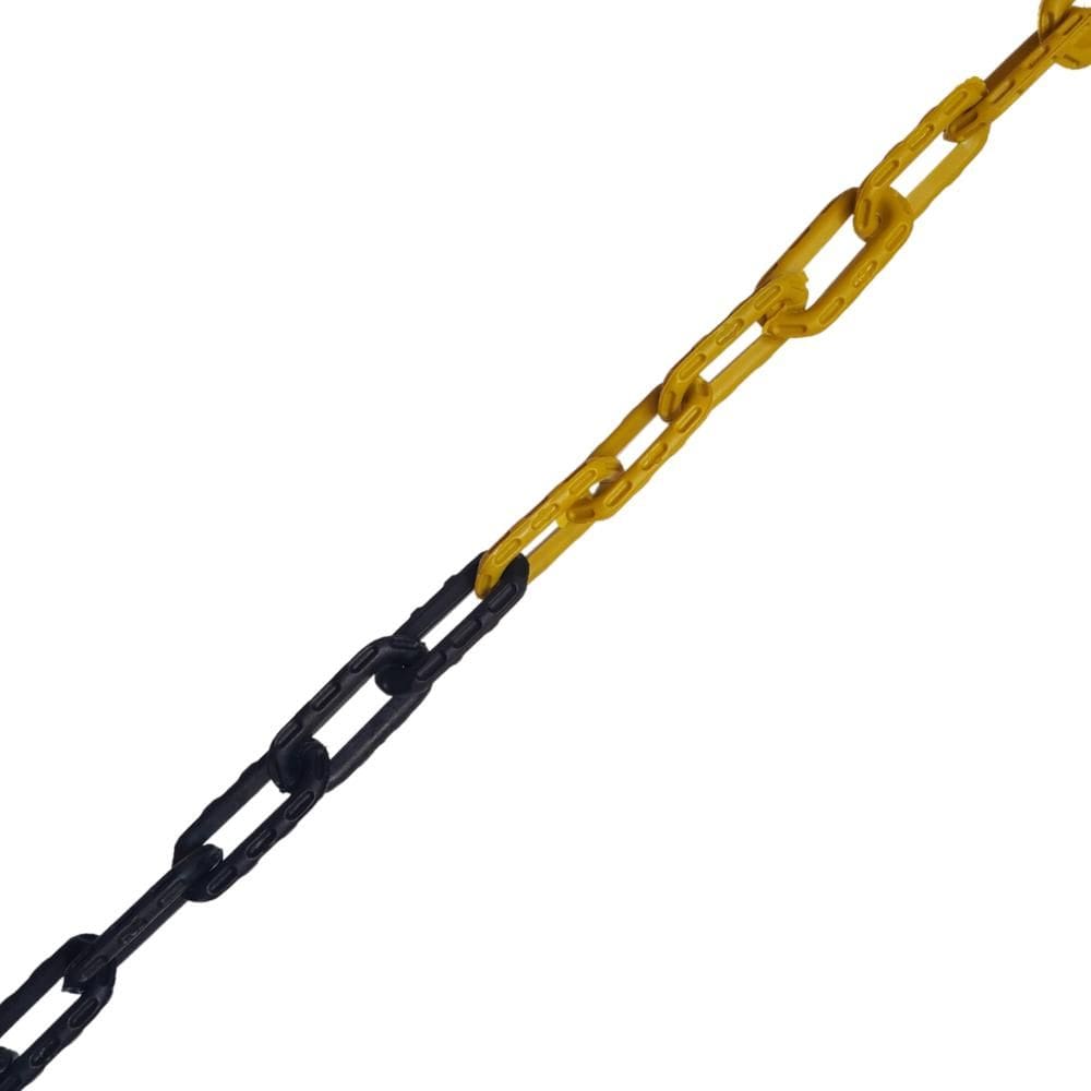 80 Mt Corrente Plástica Isolamento Calha Chuva Elo P Zebrado [F103]