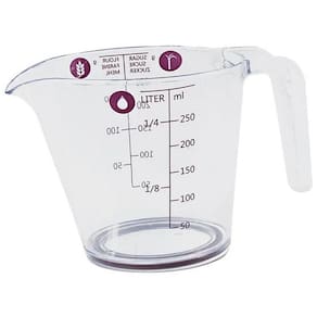 Jarra Medidora 250 ml PS + Silicone Brinox