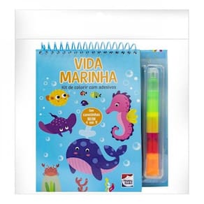 Livrinho 4 Em 1: Vida Marinha