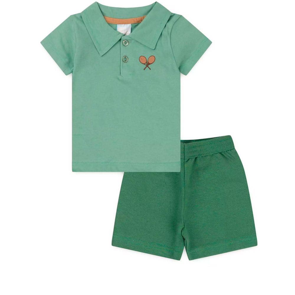 Conjunto Infantil Menino Camiseta e Shorts roupa de criança curto