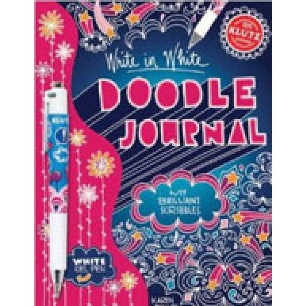 Write In White Doodle Journal
