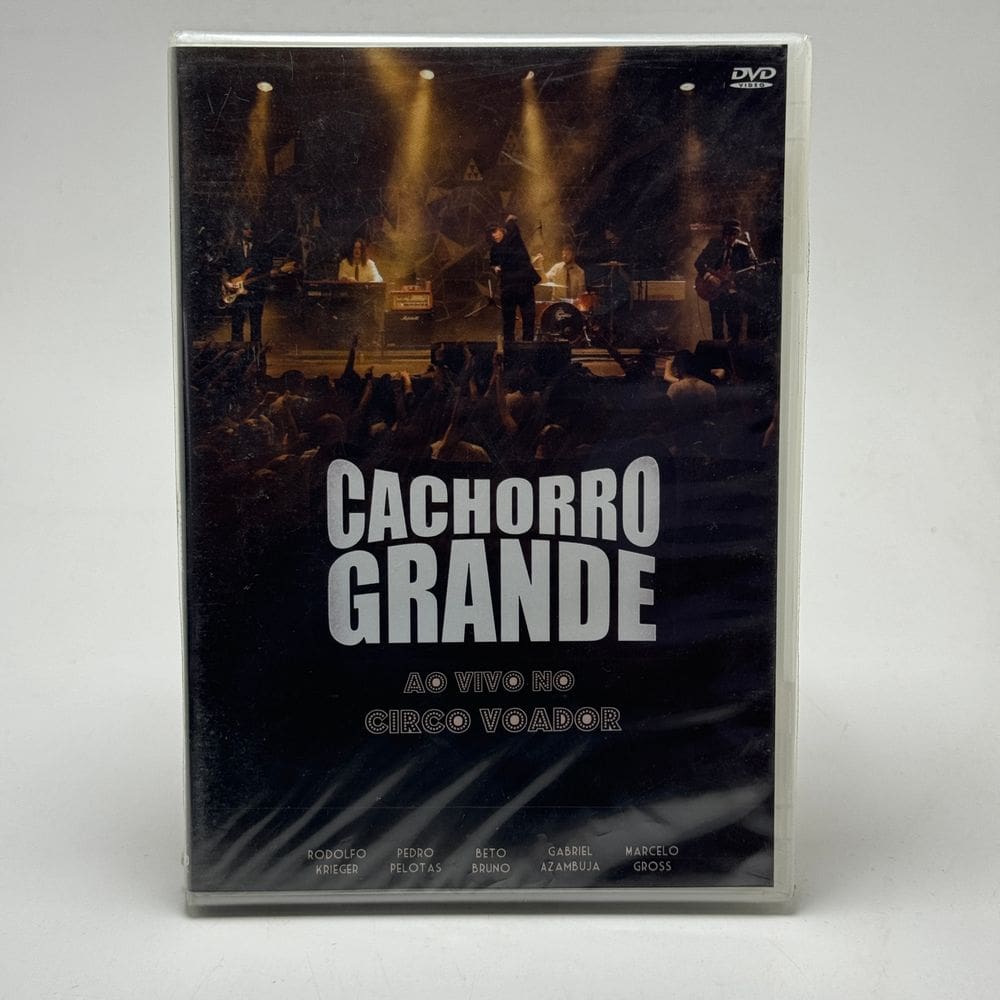 DVD Cachorro Grande Ao Viv0 No Circo Voador