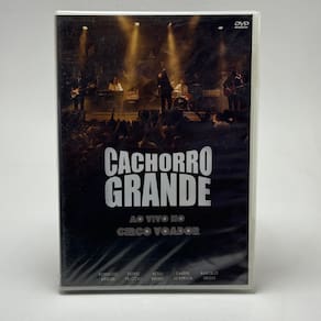 DVD Cachorro Grande Ao Viv0 No Circo Voador