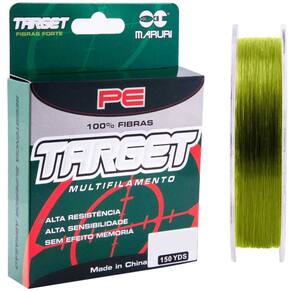 Linha Multifilamento Maruri Target 4x 0,22mm 137m Verde