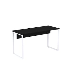 Mesa Madeira 1500x600mm M150/60p25tub Preto/Branco