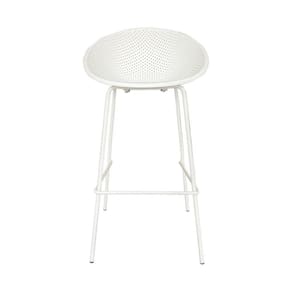 Banqueta Jardim e Varanda Alta 97cm Drops Branca
