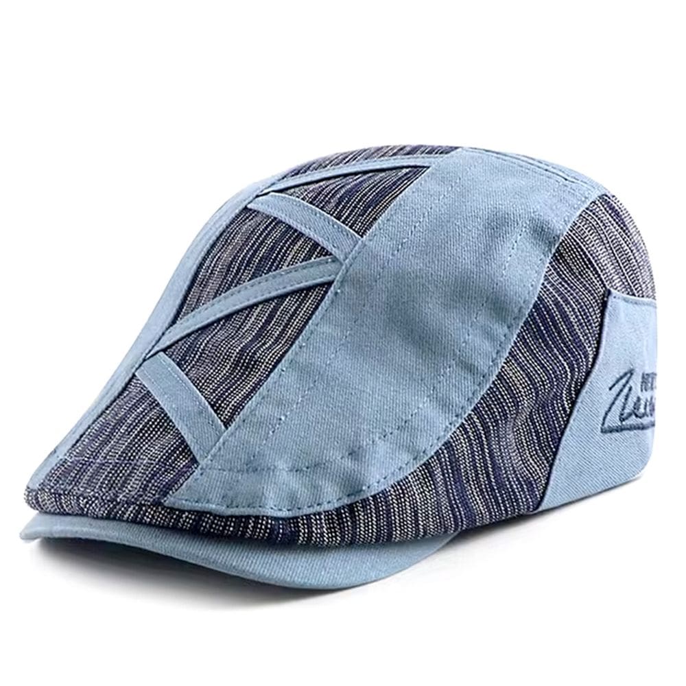 Boina Masculina Italiana Estilo Vintage Jornaleiro Plana Ajustável