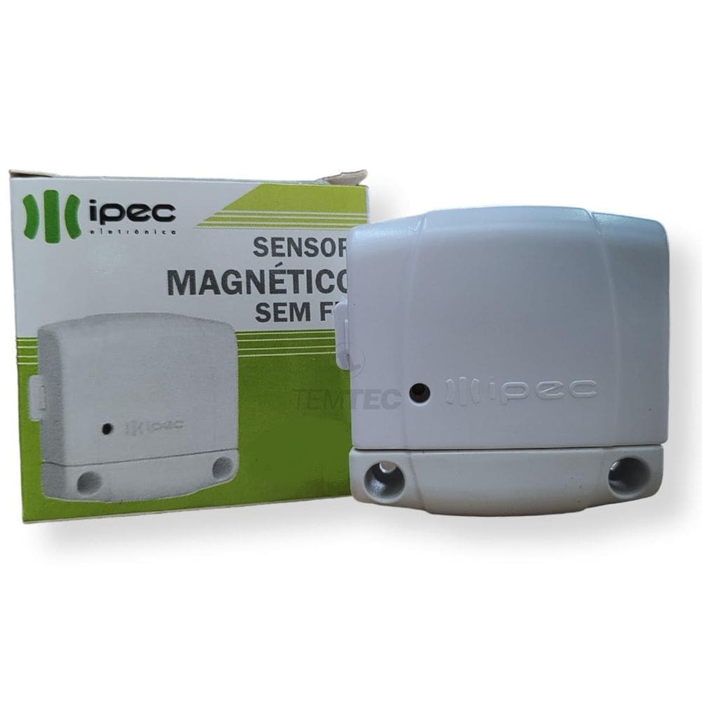 06 Sensor Magnético Inteligente Ipec Sem Fio Com Bateria
