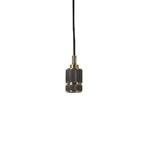 Lustre Pendente Nordecor Wino 2265 Ouro Velho E27 Bivolt