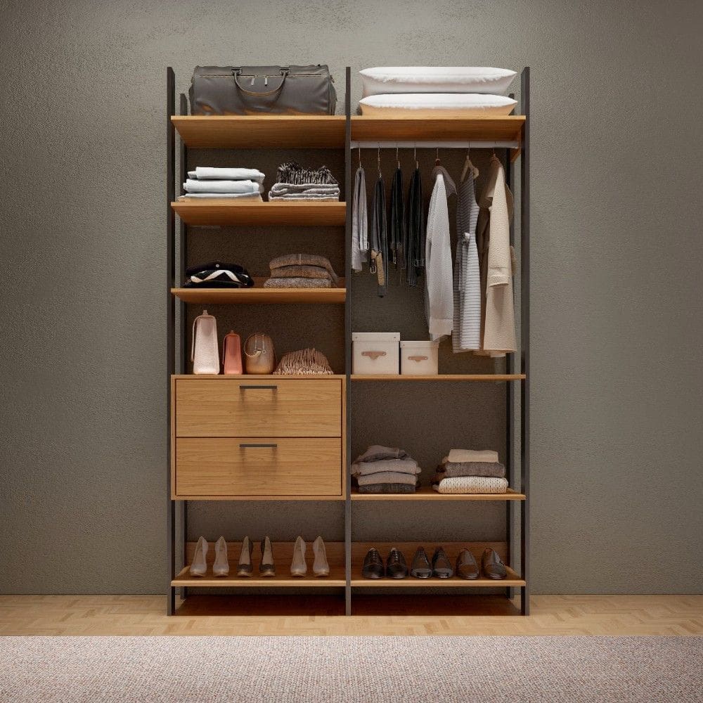 Módulo para Closet 2 Gavetas MDF TW403 Dalla Costa