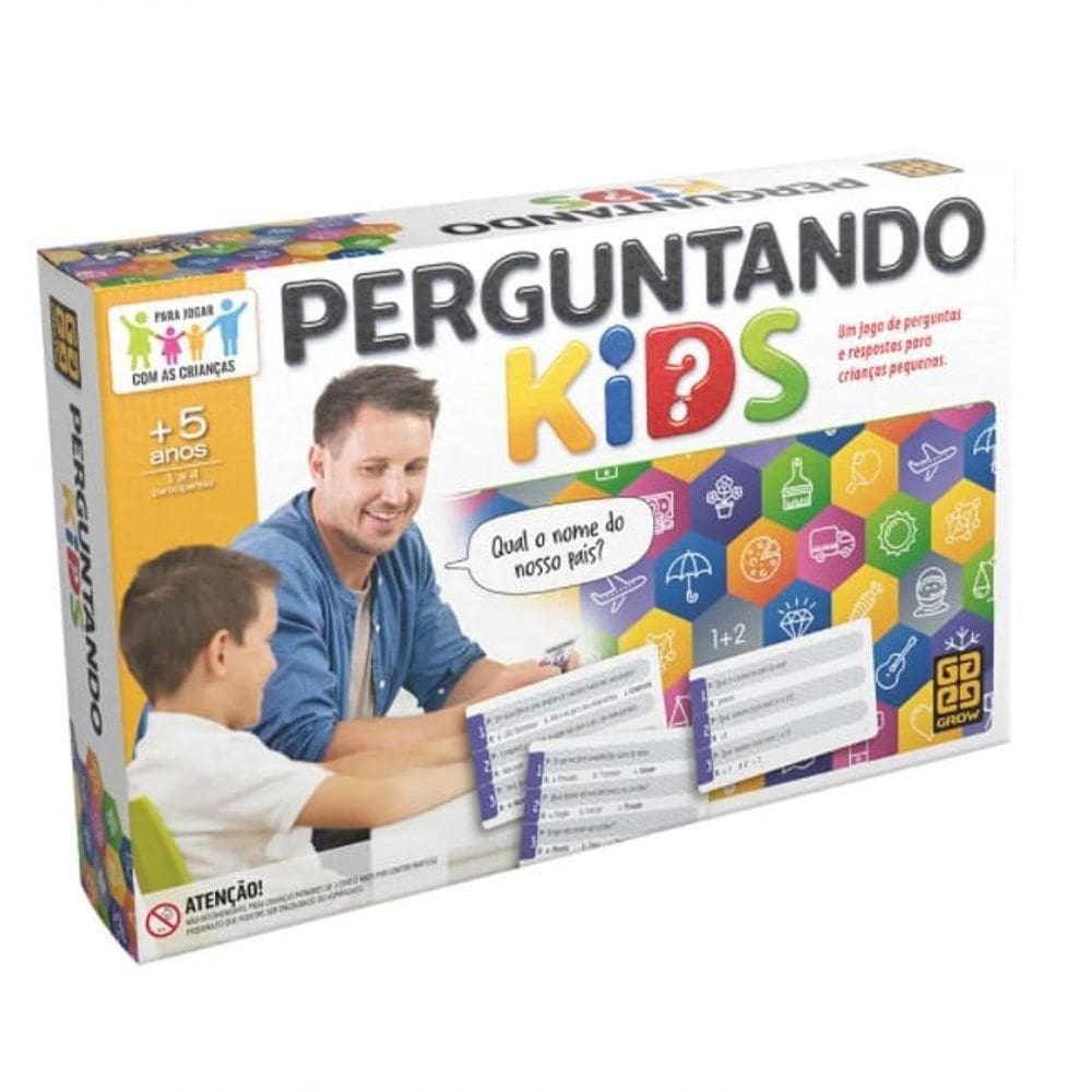 Jogo Infantil Perguntando Kids - Grow
