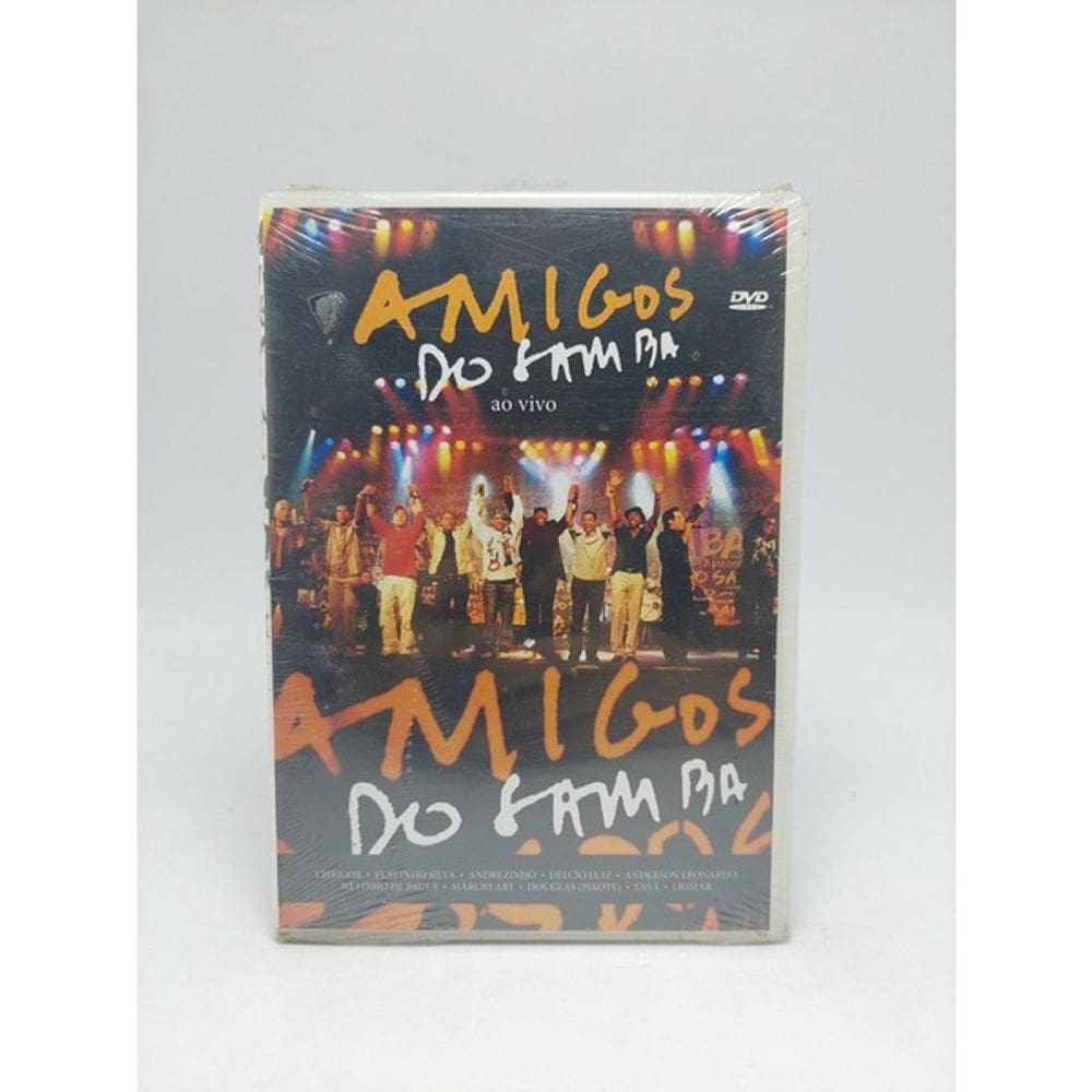 Dvd Amigos Do Samba - Ao Viv