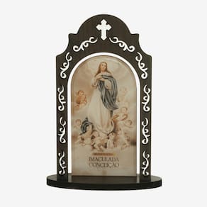 Capela de Nossa Senhora da Imaculada Conceição Detalhes Vazados em MDF 16cm