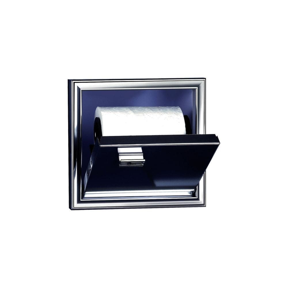 Porta Papel Simples Embutir para Banheiro Anodizado