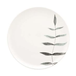 Prato Raso Em Cerâmica Flat Samambaia 26cm Oxford