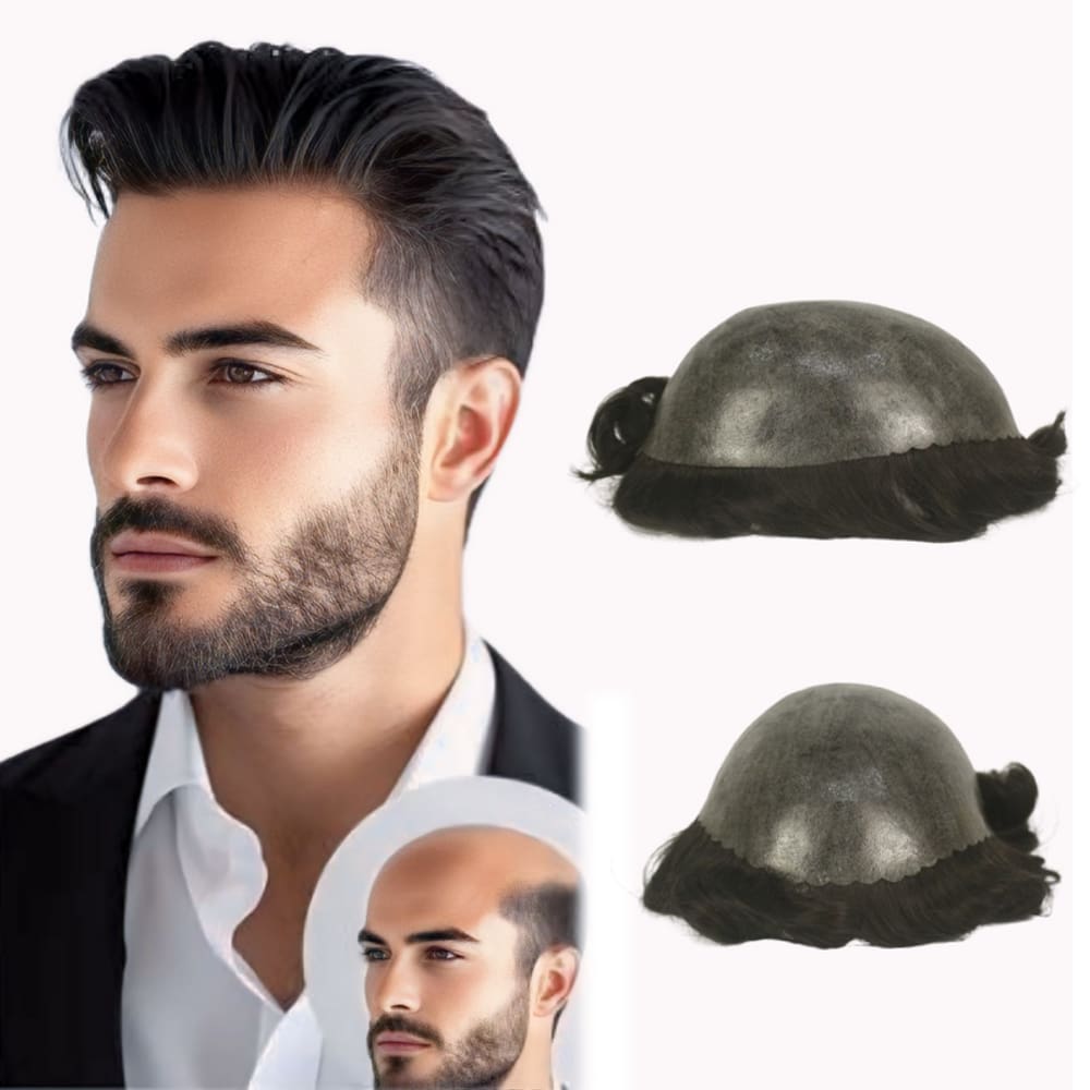 Protese capilar micropele Fred Injetada tamanho 20x25 D=120%