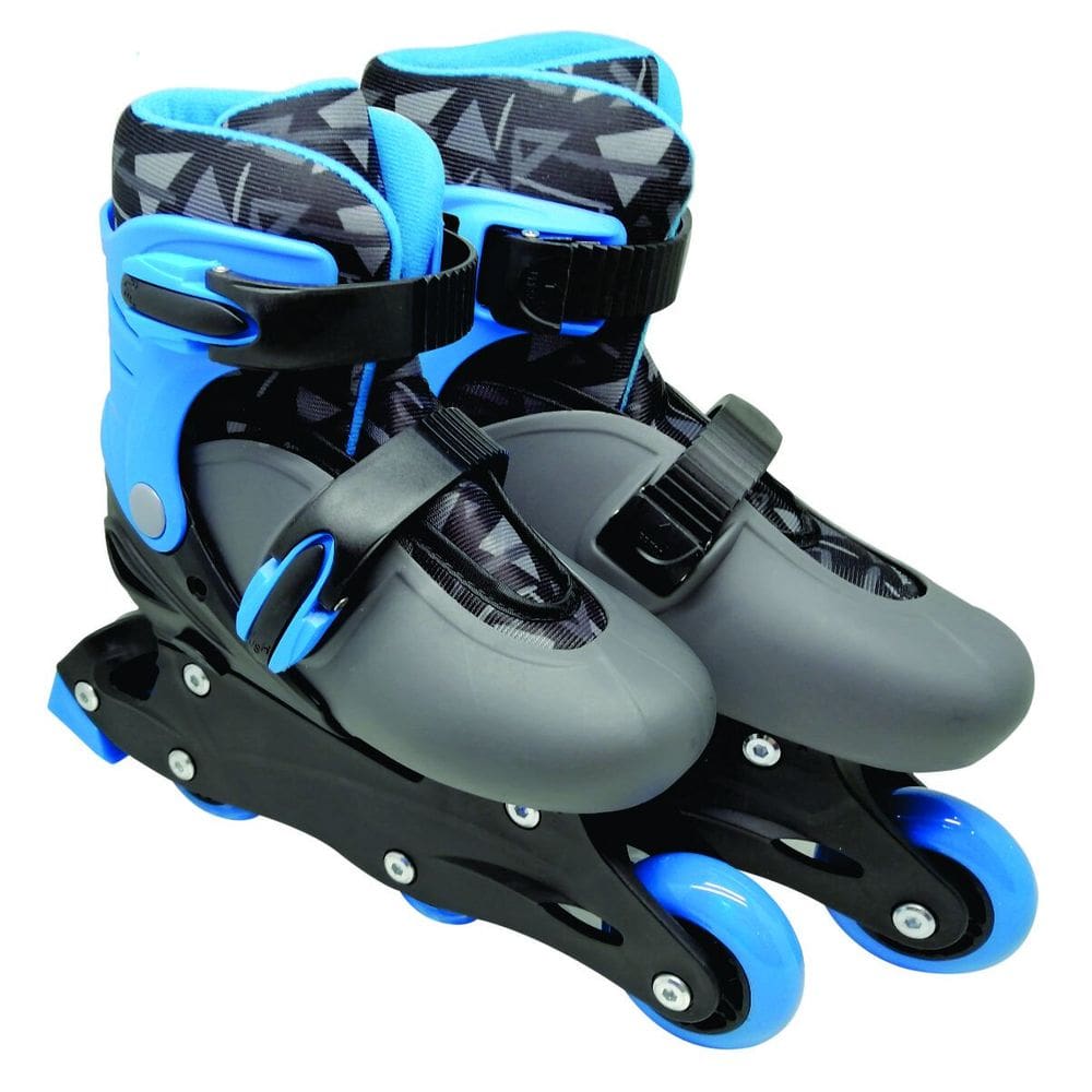 Patins Ajustavel 2 Em 1 Azul Do 31 Ao 34 Até 50 Kgs