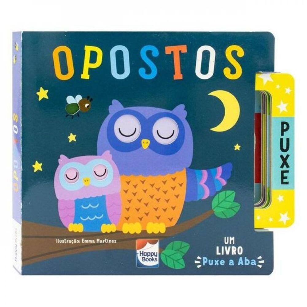 Um Livro Puxe A Aba: Opostos