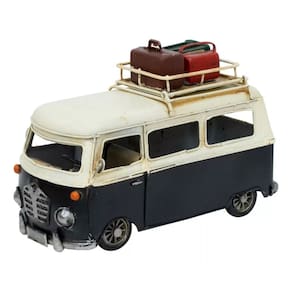 Kombi Preto Porta Retrato 13x19.5x9.3cm Estilo Retrô - Vintage