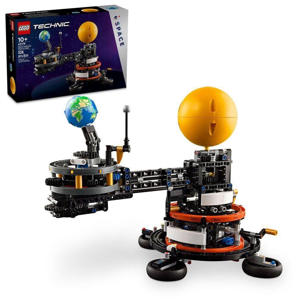 Lego Technic Terra E Lua Em órbita, 526 Peças, 42179