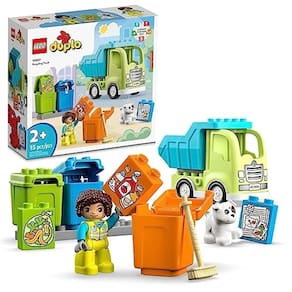 Lego Duplo Caminhão De Reciclagem, Brinquedo Educativo 2+