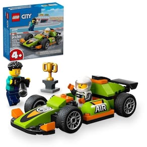 Lego City Green Race Car Toy 60399 (56 Peças)