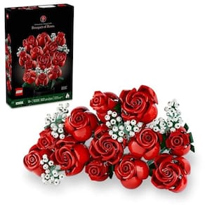 Lego Icons: Buquê De Rosas Para Decoração, 10328