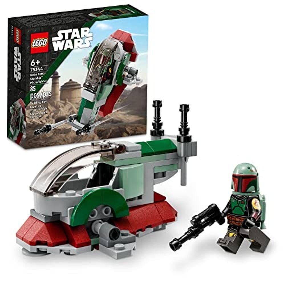 Lego Star Wars Microfighter Da Nave De Boba Fett, 85 Peças