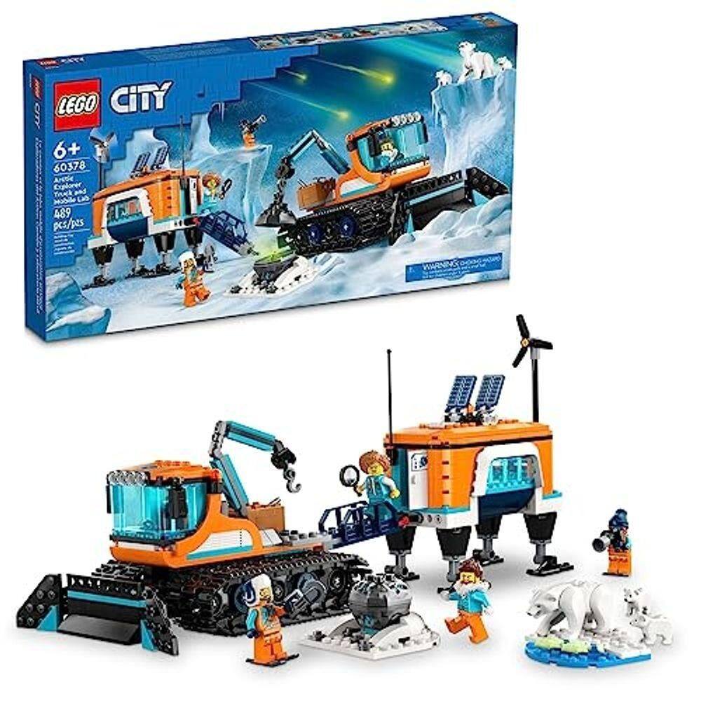 Lego City Caminhão E Laboratório Exploração ártica | Casas Bahia