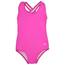 Maiô Natação Bebê Proteção UV Pink Everly - Pink - 2 anos