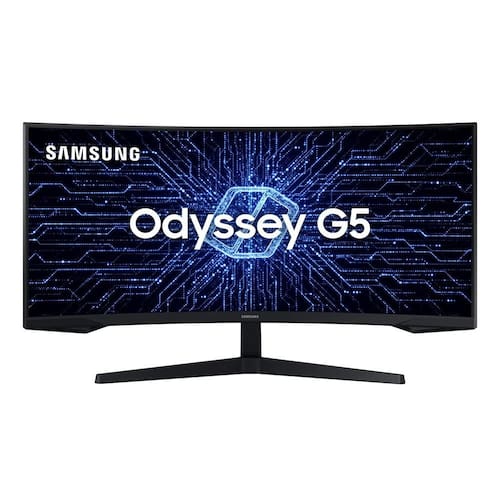 Monitor Gamer Curvo Samsung Odyssey G5 34", 165 Hz, 1ms, FreeSync, HDR10 - LC34G55TWWLMZD