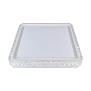 Plafon Nordecor Kenle 2666 Quadrado Led Bivolt Branco