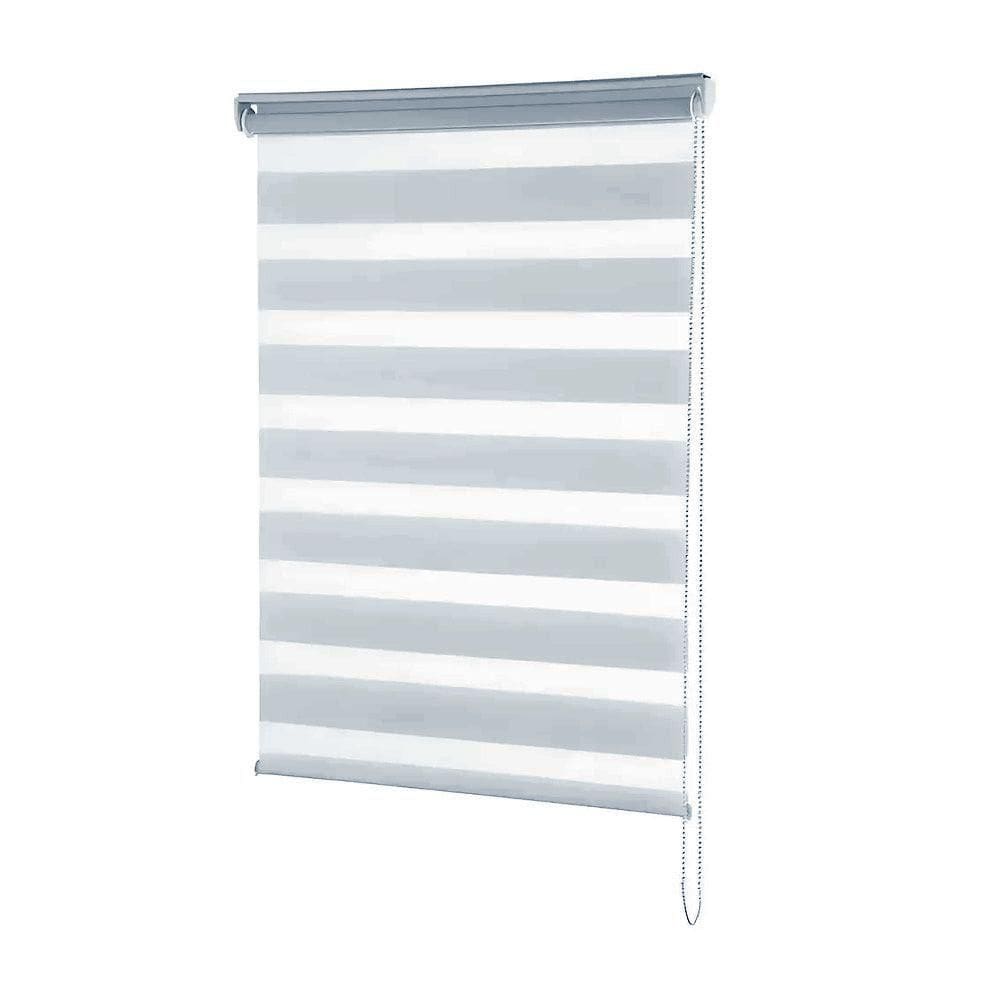 Persiana Double Vision Cinza - 1,50m X 1,30m