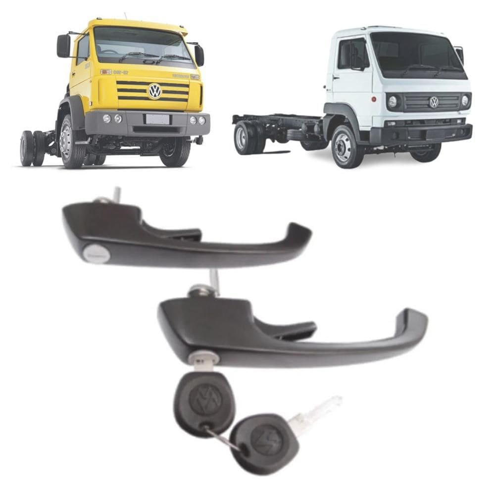 Par De Maçanetas Ext Porta Delivery Titan Worker Após 2007 [F103]