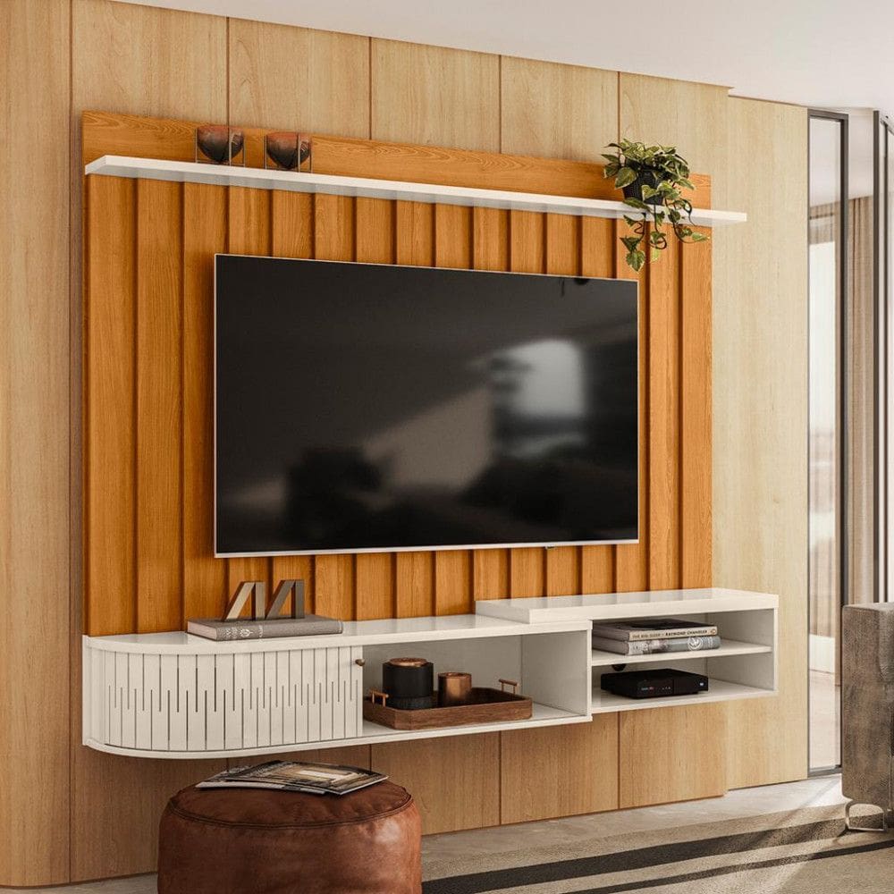 Painel para TV até 75 Polegadas 1 Porta Ímola Madetec