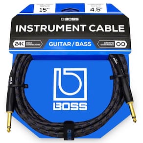 Cabo para Instrumentos P10/P10 4.5 metros Boss BIC-15