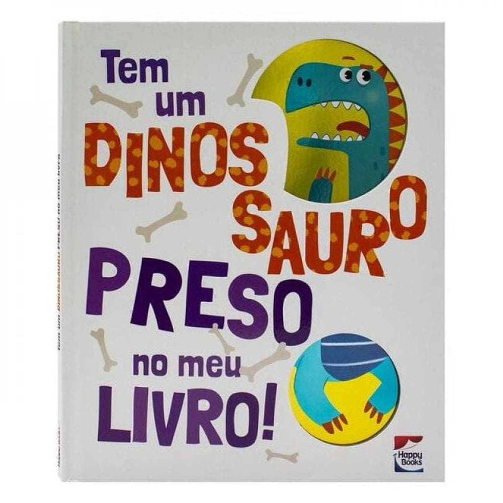 Tem Um Dinossauro Preso No Meu Livro!