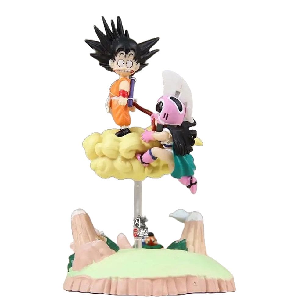 Action Figure Dragon Ball Goku, Chichi, Boneco Goku Anime