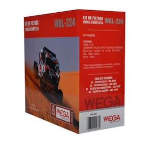 Kit Filtros WKL224 Hb20, Hb20s ou Hb20x 1.6