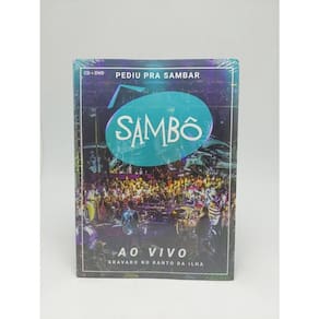 Dvd+cd Sambo - Pediu Pra Sambar